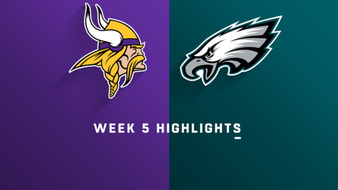 Vikings vs. Eagles highlights | Week 5, 2018