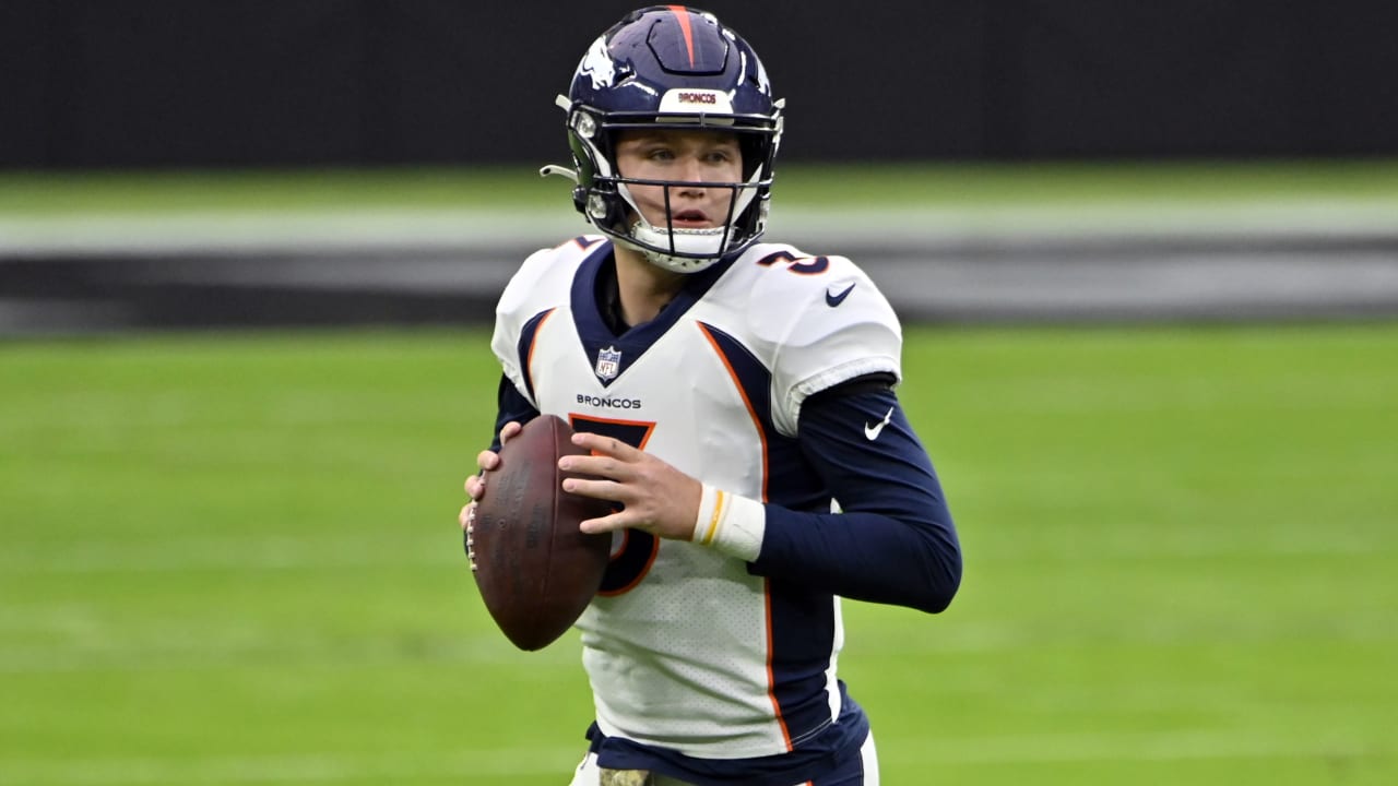 Broncos QB Drew Lock (ribs) considered weektoweek