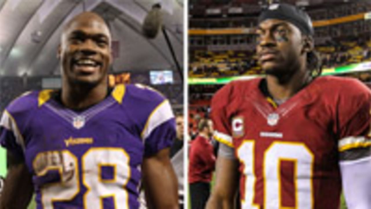 Adrian Peterson warns against RG3 injury comparisons | Latest NFL News ...