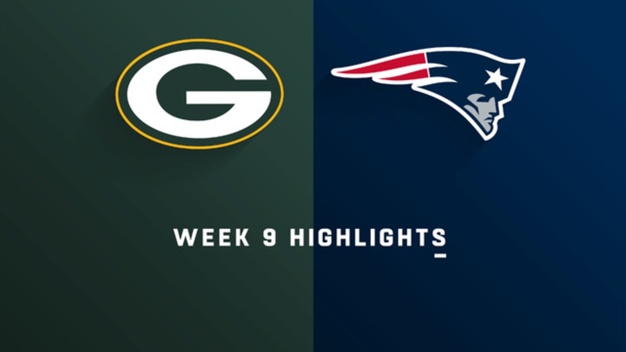 Packers vs. Patriots highlights Week 9