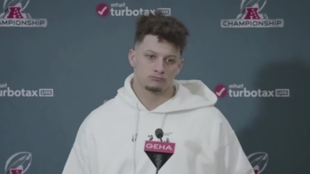 What Patrick Mahomes had to say after losing the AFC Championship