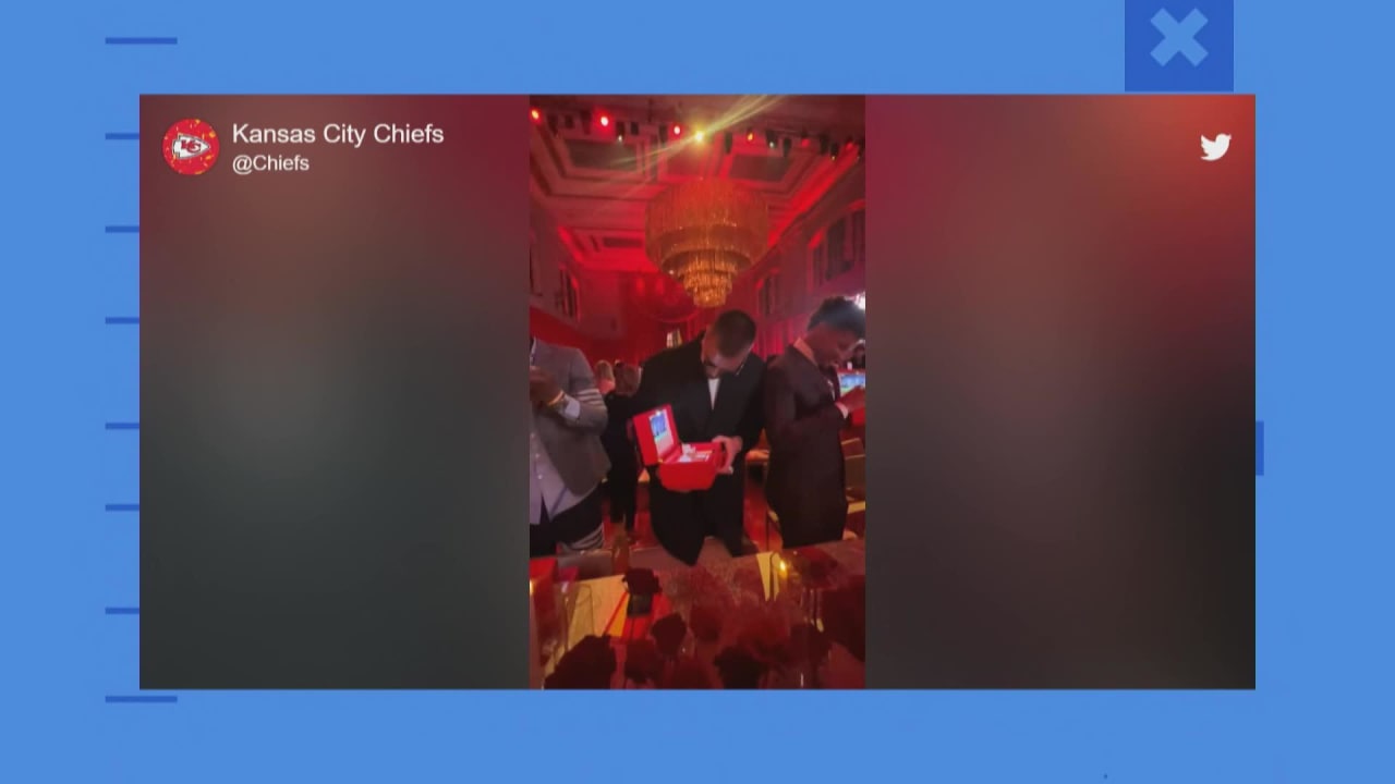 Photos, videos from the Chiefs' Super Bowl LVII ring ceremony