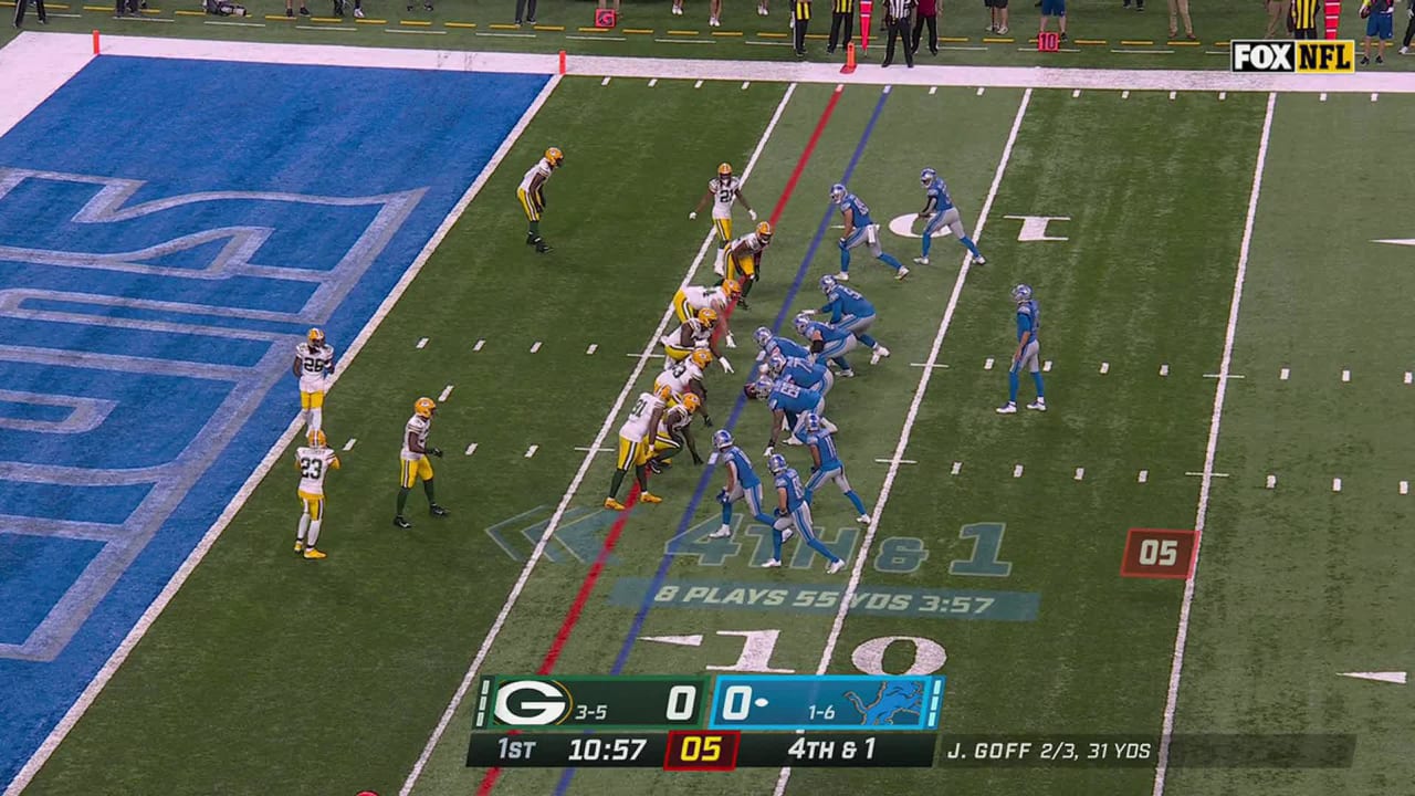 Detroit Lions' Fourth-down Gamble Falls Just Out Of Reach On Green Bay ...