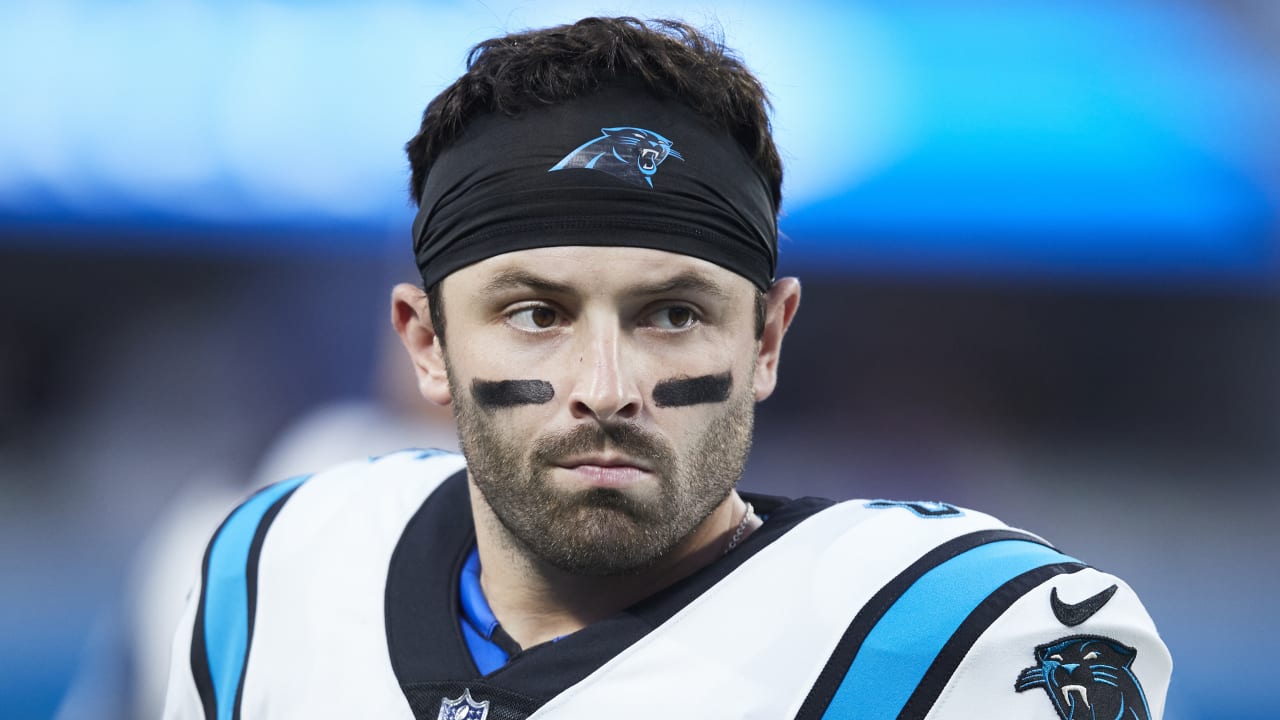 Mayfield makes Panthers debut vs Browns in season opener