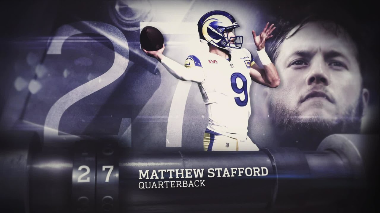 NFL Network's Top 100 Players of 2022: Matthew Stafford, Joe Burrow Among  Top 21-30, News, Scores, Highlights, Stats, and Rumors