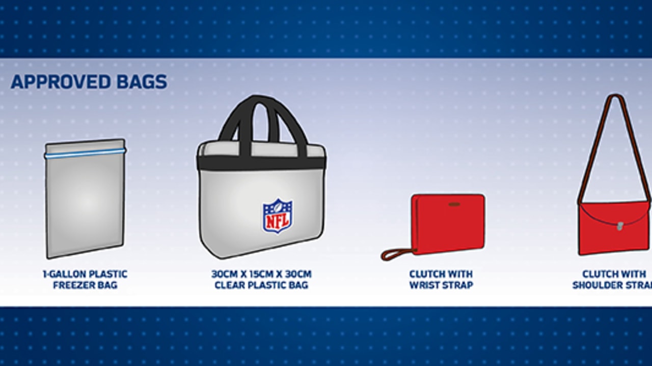 Buffalo Bills Clear Reusable Bag