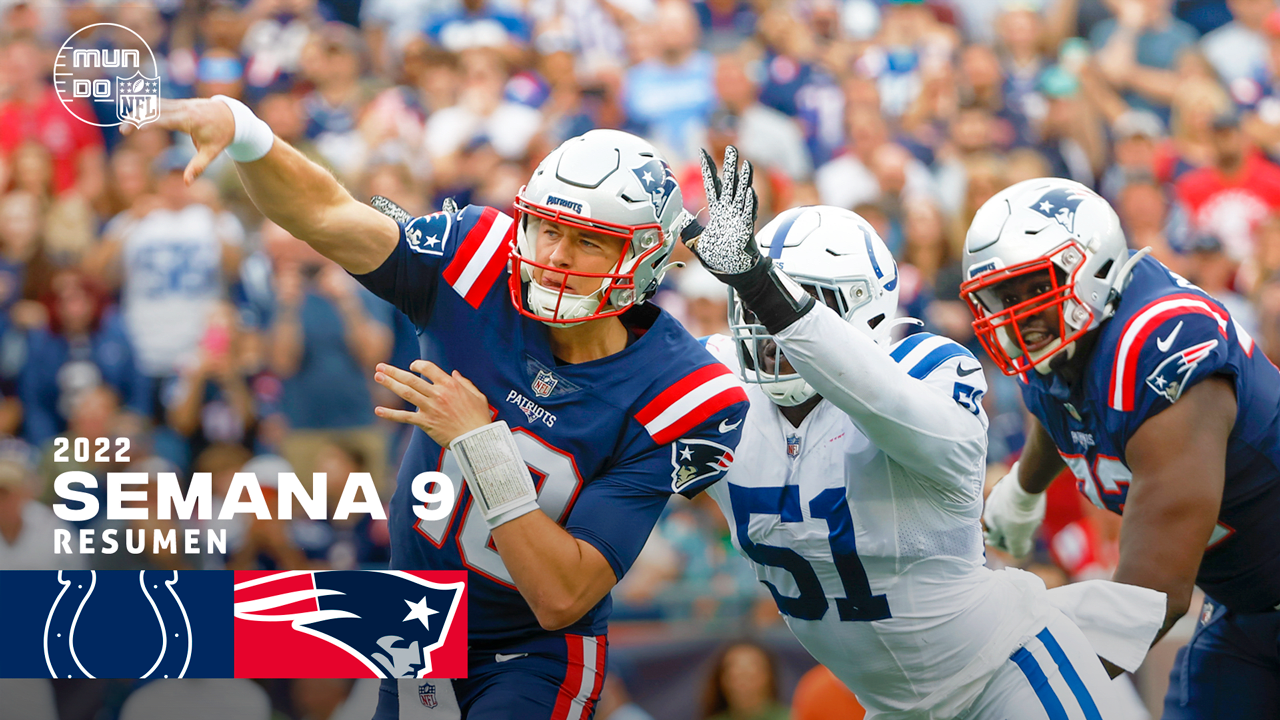 Colts Vs Patriots | Highlights Semana 9