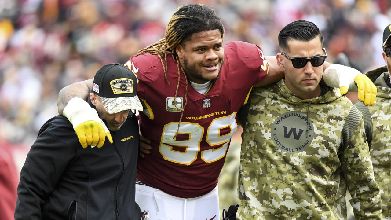 Washington DE Chase Young out for rest of season with torn ACL