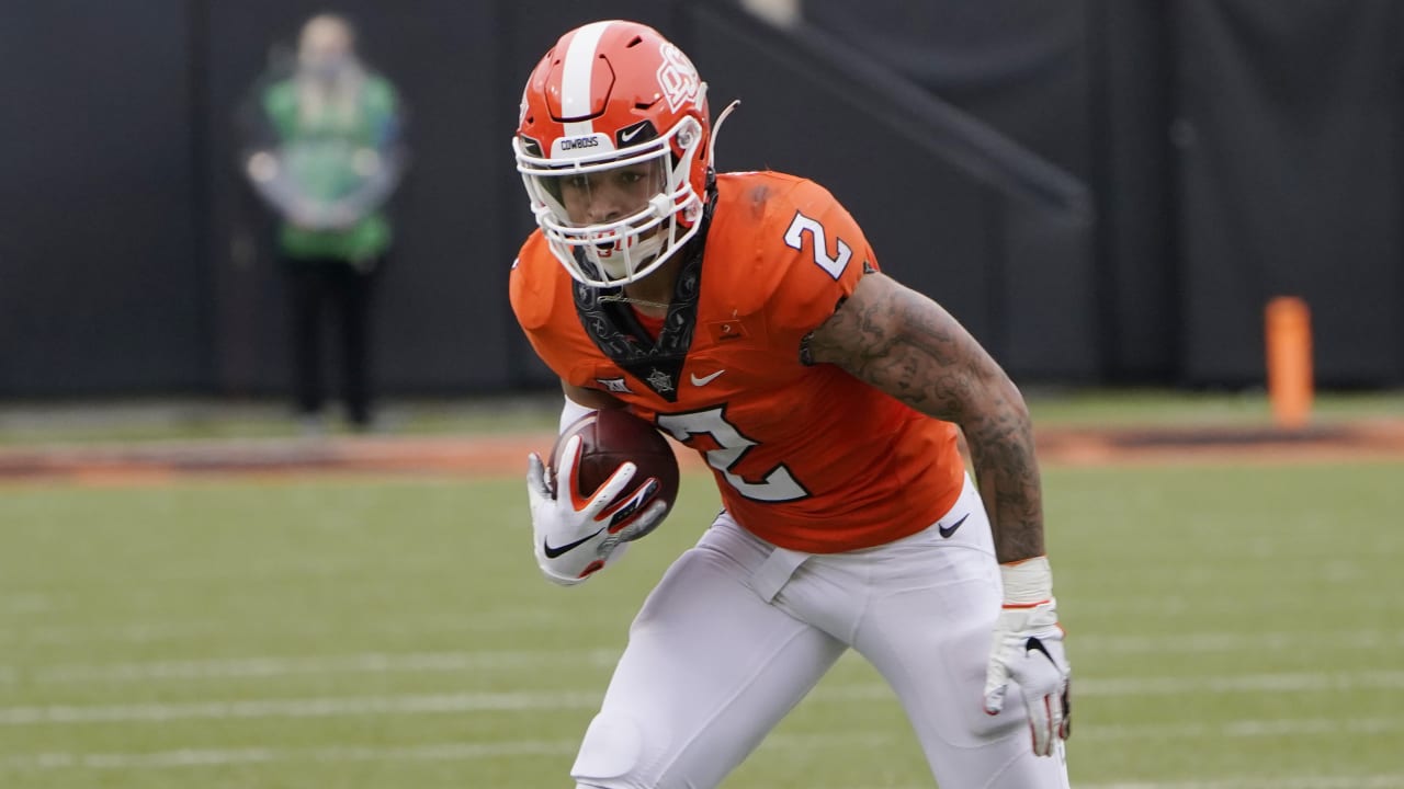 Ravens add another WR with fourth-round selection of Oklahoma State's Tylan  Wallace