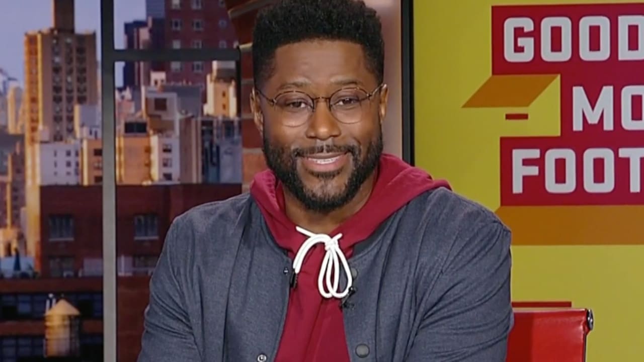 Nate Burleson Bids Emotional Farewell to 'Good Morning Football