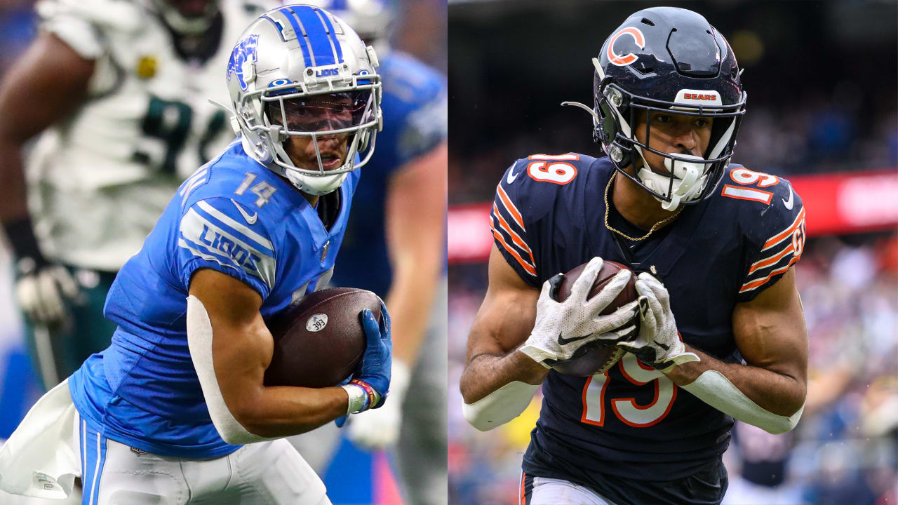 Brothers Amon-Ra and Equanimeous St. Brown score TDs two minutes apart for  Lions, Bears