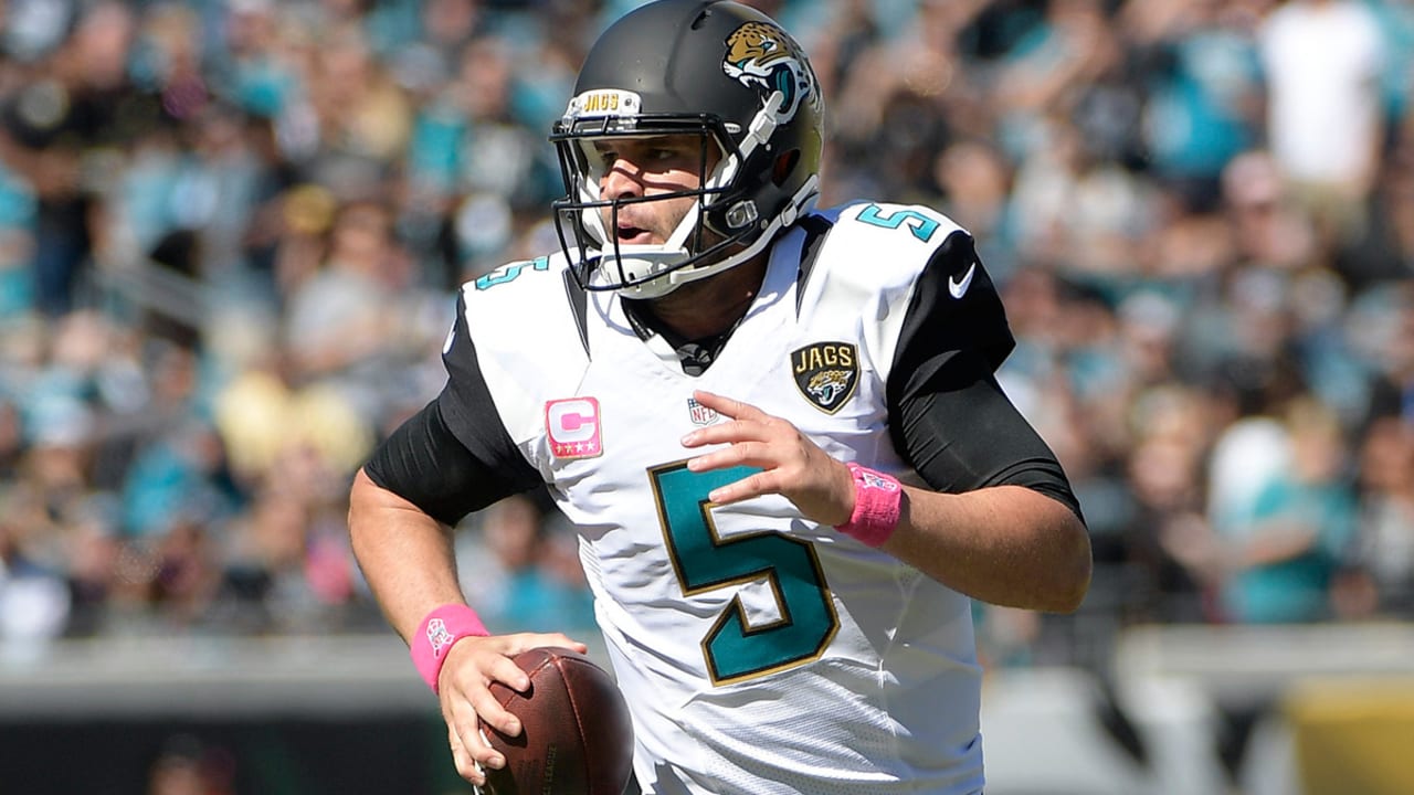 Jaguars Notebook: Blake Bortles knocked down, gets up