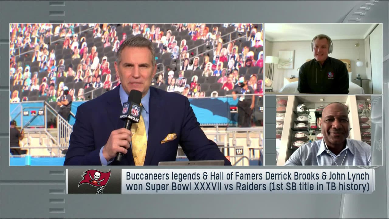 Buccaneers' legends and Hall of Famers John Lynch and Derrick Brooks talk 2021 Hall of Fame class
