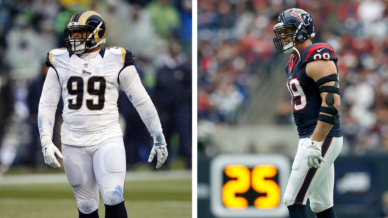 Aaron Donald I have to earn J.J. Watt comparisons