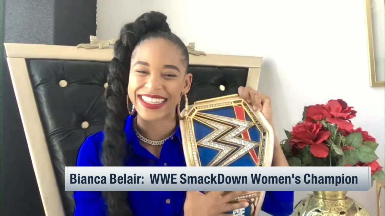 WWE SmackDown women's champion Bianca Belair details the bond between