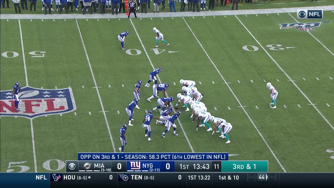 Dolphins vs. Giants, Game Highlights