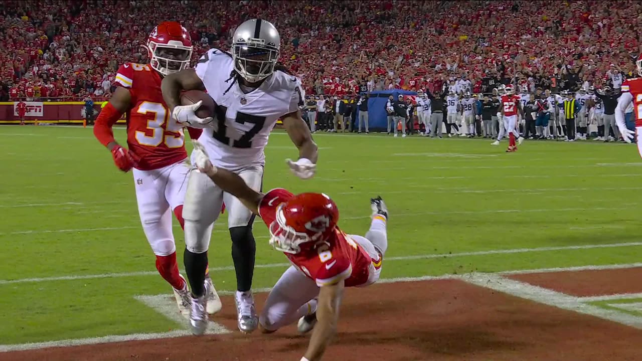 Las Vegas Raiders' top plays vs. Kansas City Chiefs Week 5