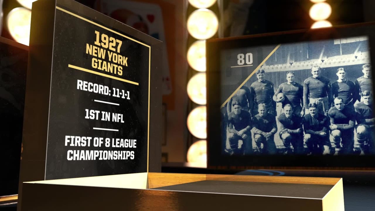 The 1927 New York Football Giants