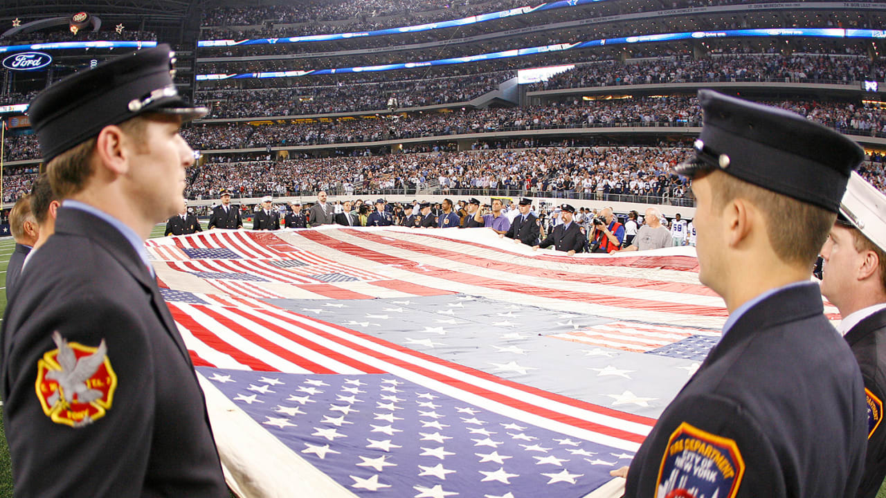 The ceremonial 9-11 flag