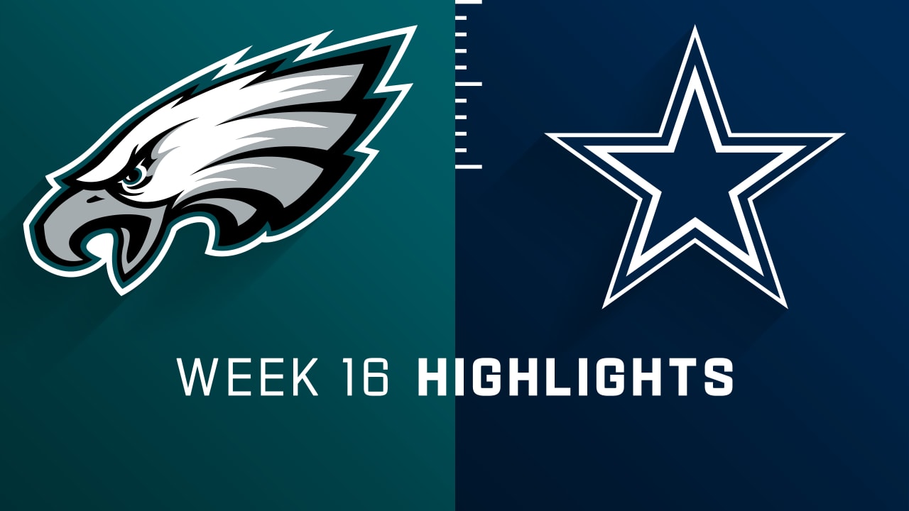 Watch highlights from the Week 16 matchup between the Philadelphia Eagles  and the Dallas Cowboys