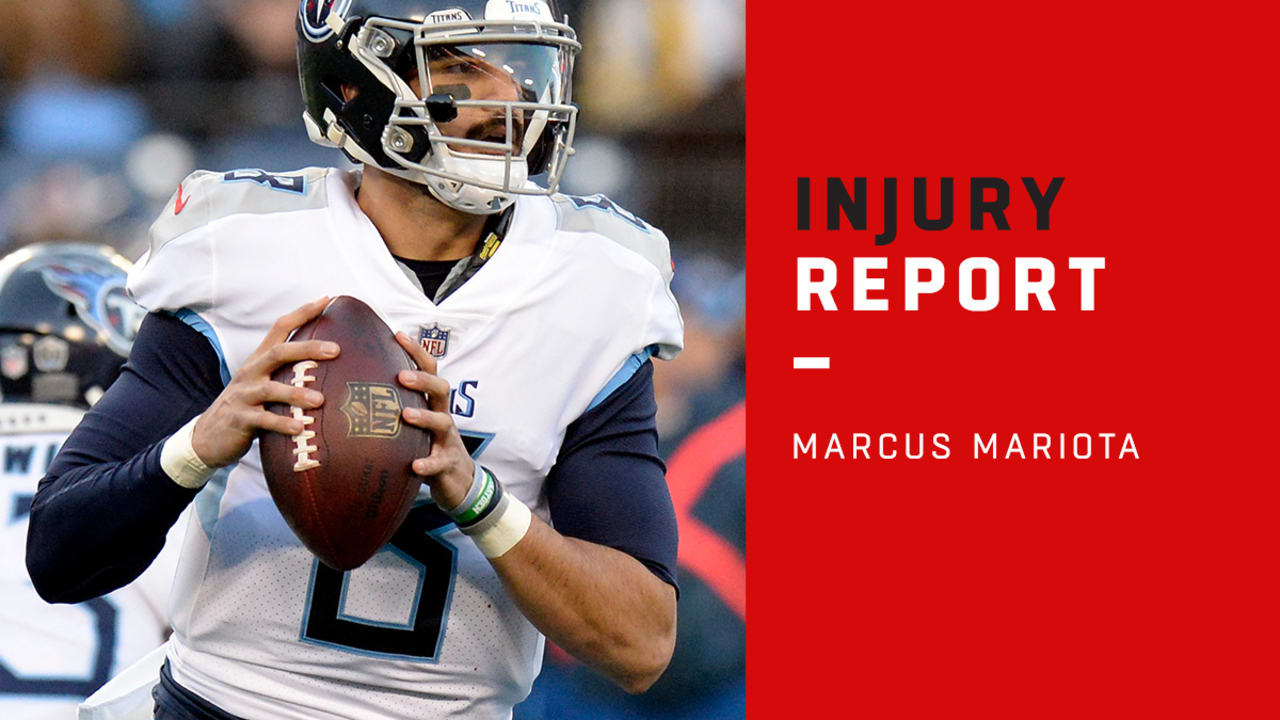 Marcus Mariota placed on injured reserve with knee injury