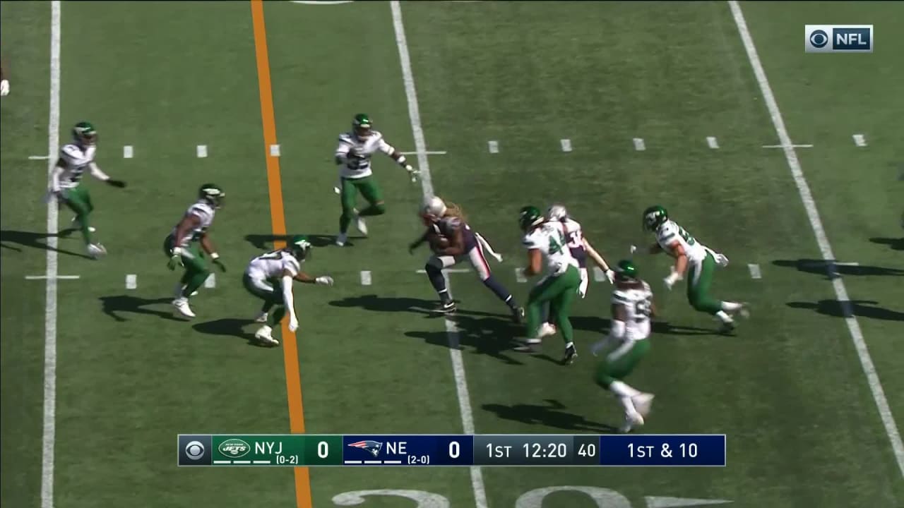 Tom Brady's best throws in division win over Jets Week 3