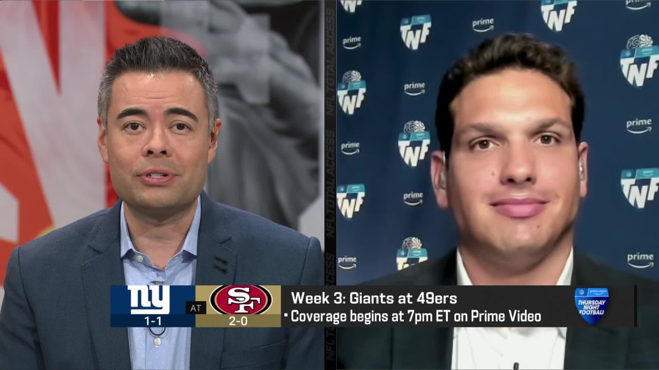 Prime Video 'TNF' analytics expert Sam Schwartzstein previews Giants-49ers  game