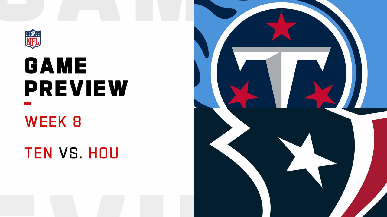 Tennessee Titans vs Houston Texans – NFL Week 8