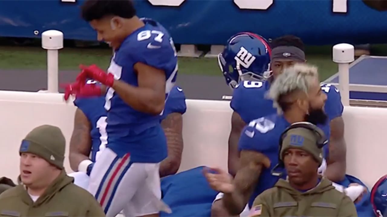 OBJ, Shepard dance after Giants' pick-six