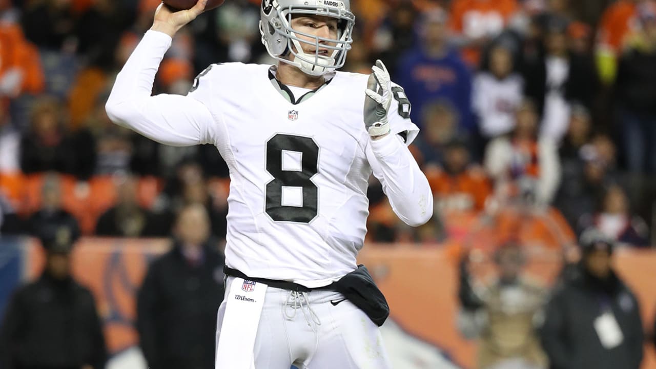 Raiders rookie QB Connor Cook plays in first NFL playoff game