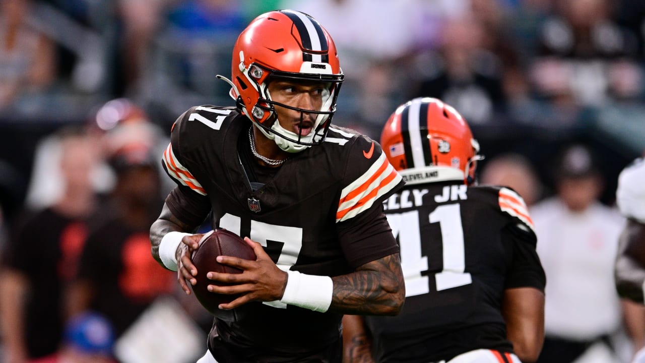 Browns QB Dorian Thompson-Robinson To Start Vs. Steelers After Deshaun ...