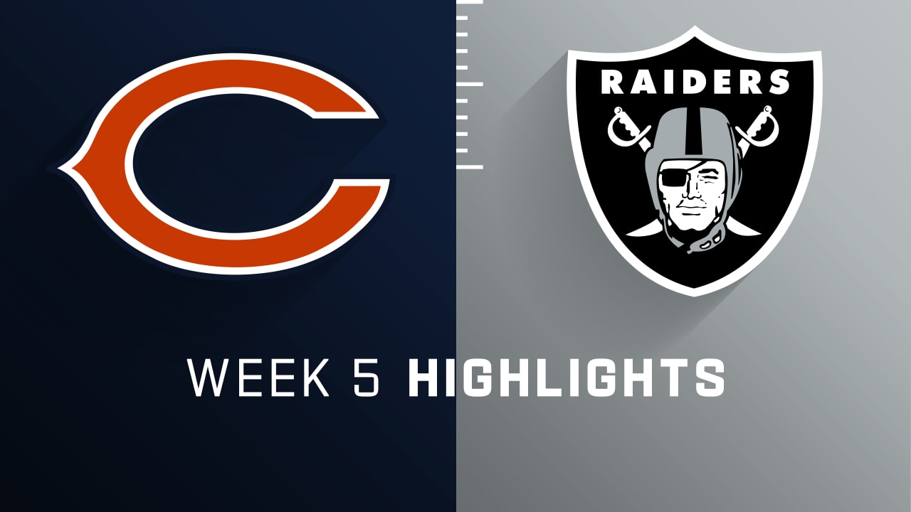 Chicago Bears vs. Las Vegas Raiders highlights Week 5