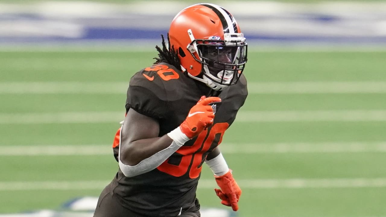 D'Ernest Johnson runs wild in spot start, leads Browns over