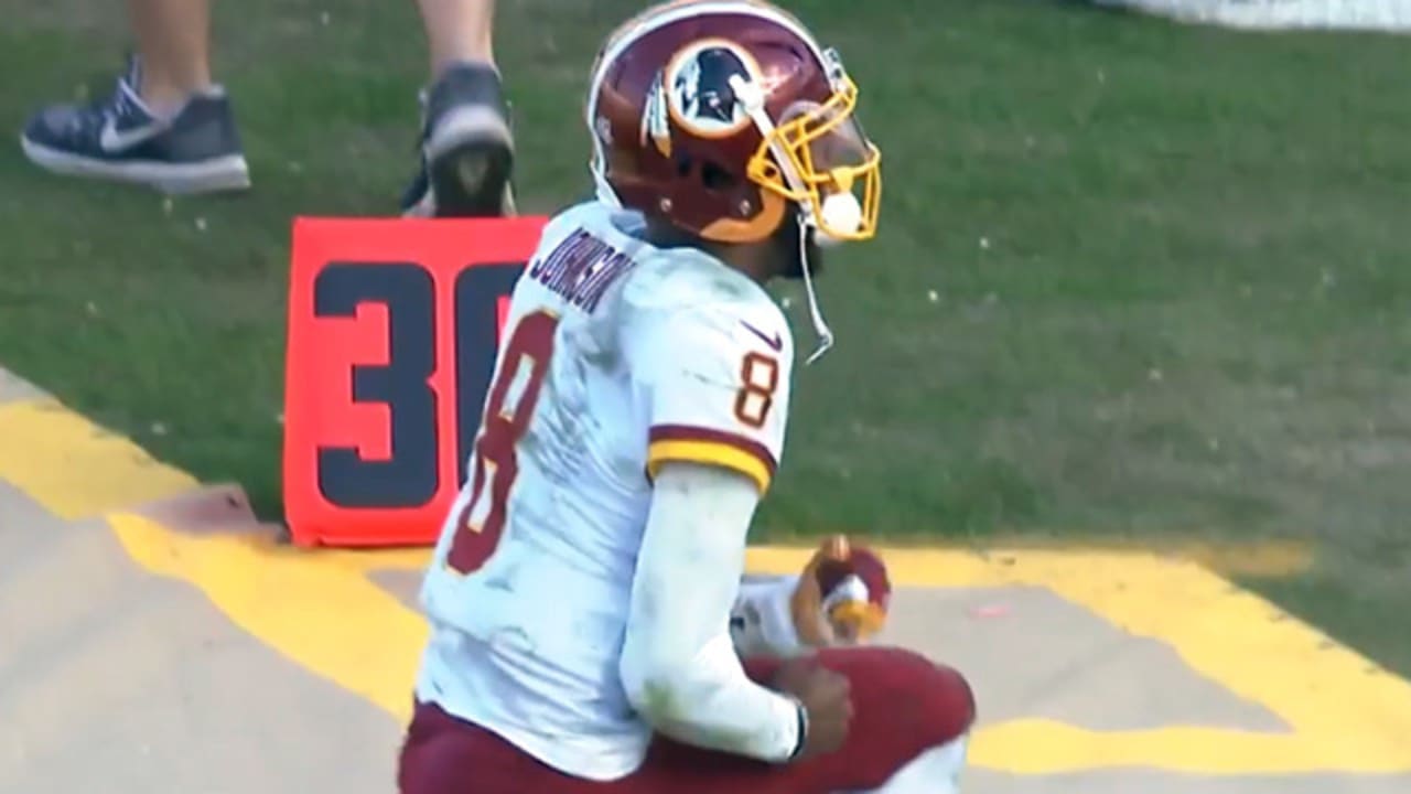 Josh Johnson rejoices after Redskins hit game-winning FG