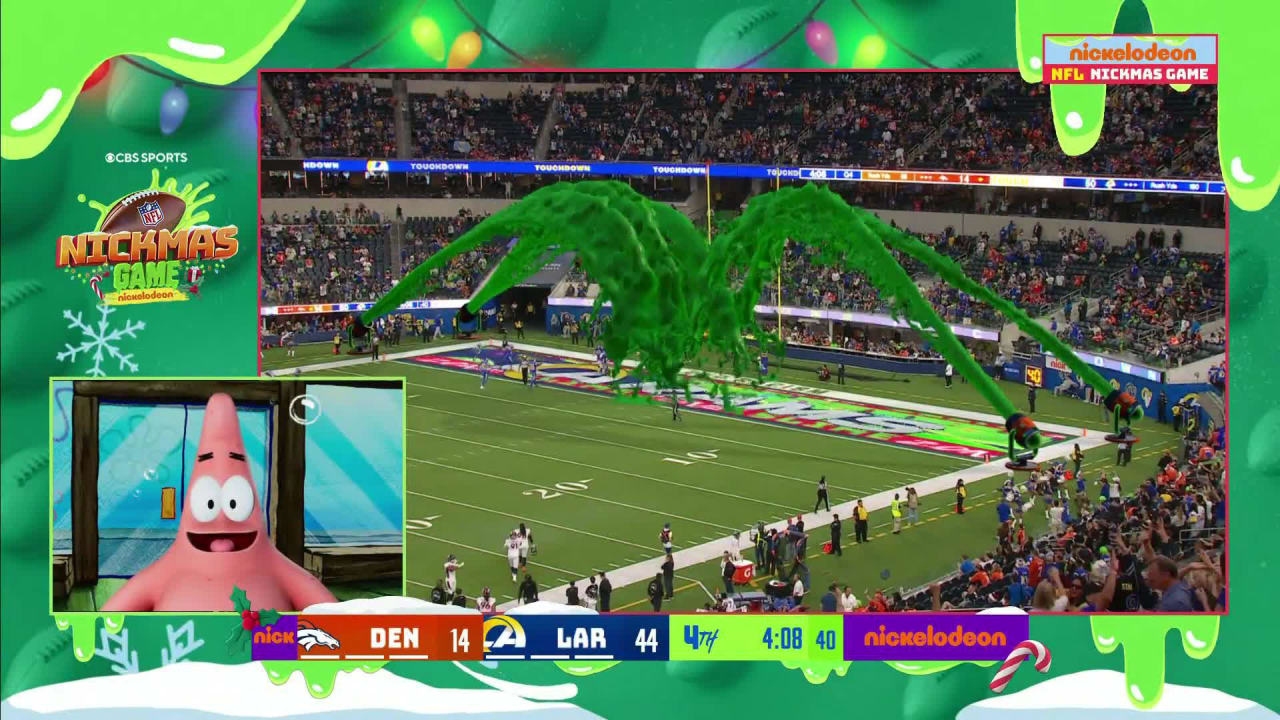 NickALive!: Nickelodeon NFL Nickmas Game Highlights