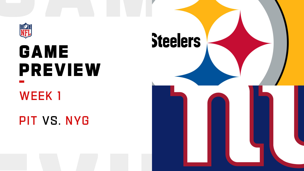 Steelers vs. Giants preview Week 1