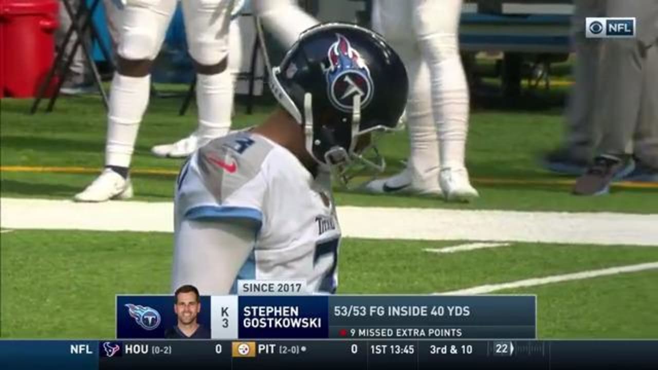 Every Tennessee Titans kicker Stephen Gostkowski made FG &hellip;