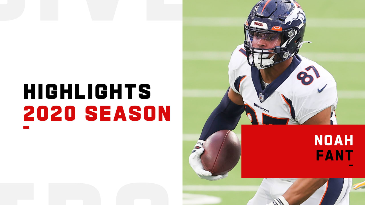 Denver Broncos tight end Noah Fant highlights 2020 season