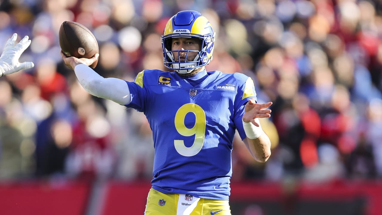 Los Angeles Rams Quarterback Matthew Stafford's Best Throws From 2-TD ...