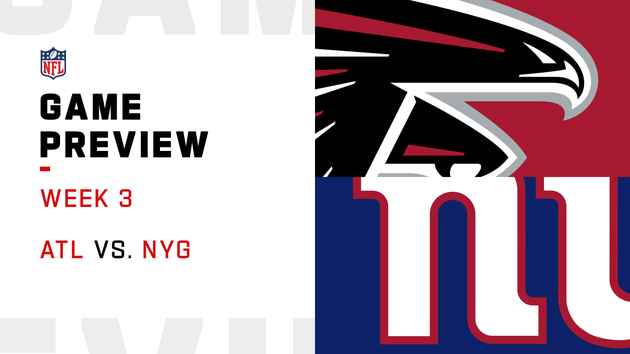 Atlanta Falcons vs. New York Giants Game Preview - Week 3 NFL