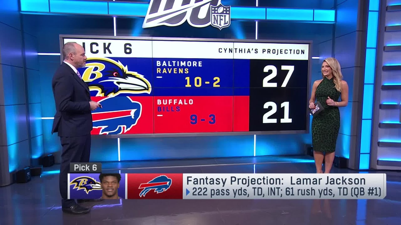 NFL Network's Cynthia Frelund's picks and fantasy projections for Week 11