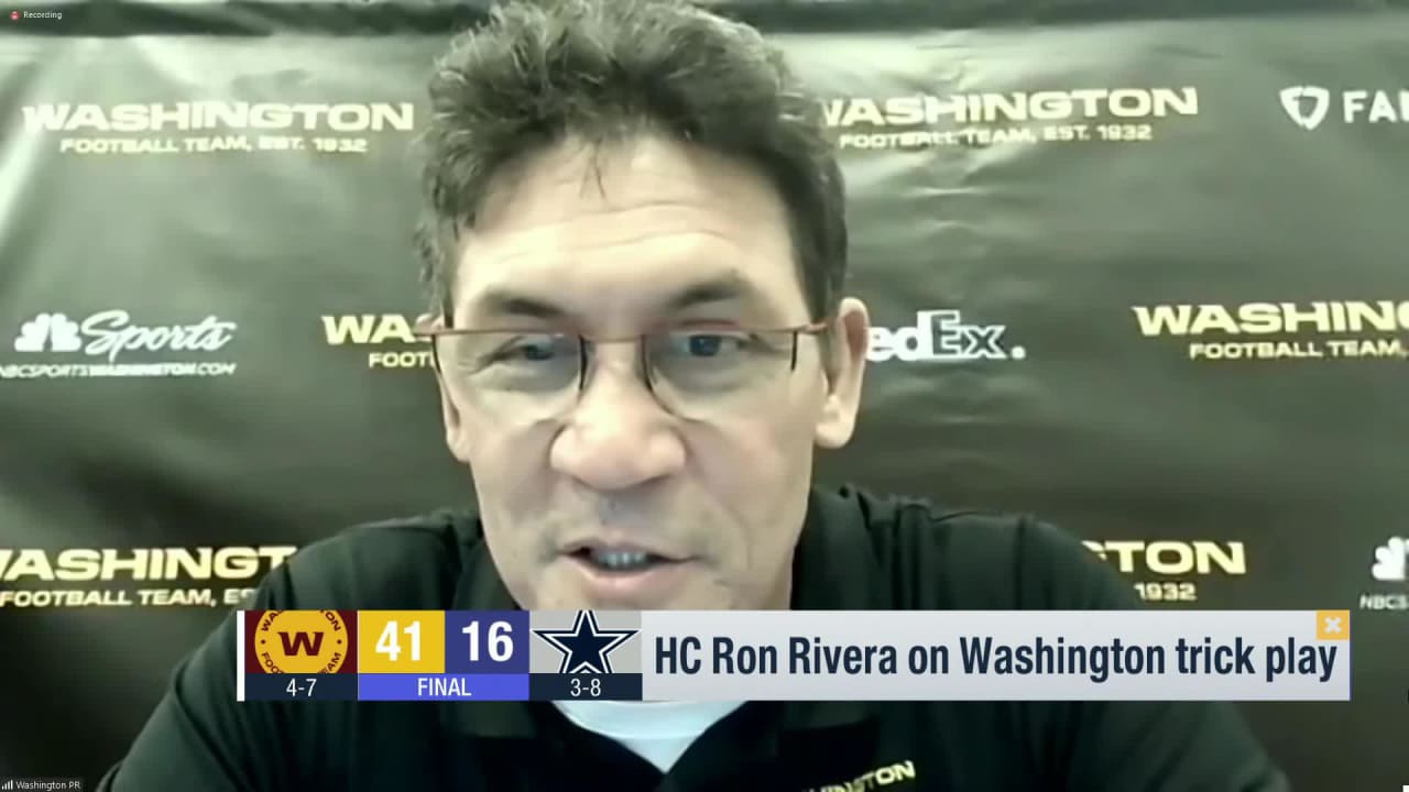 GMFB' reacts to Washington Commanders head coach Ron Rivera's