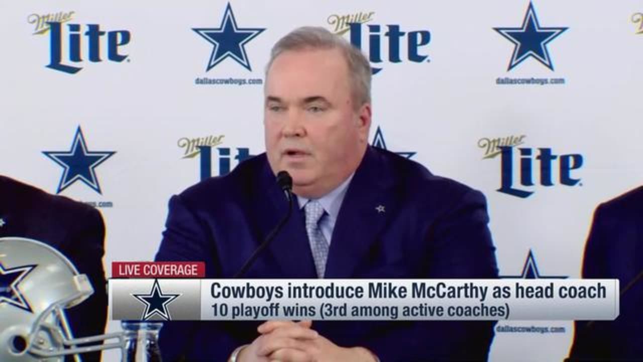 LIVE: Mike McCarthy Press Conference