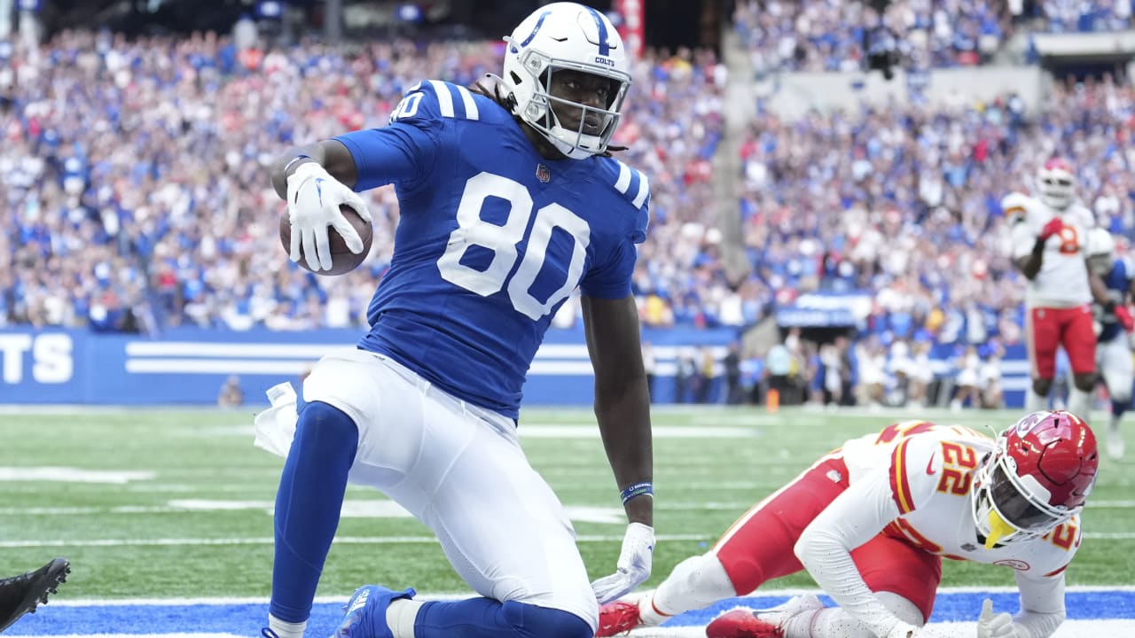 Indianapolis Colts tight end Jelani Woods' best plays from 2TD game