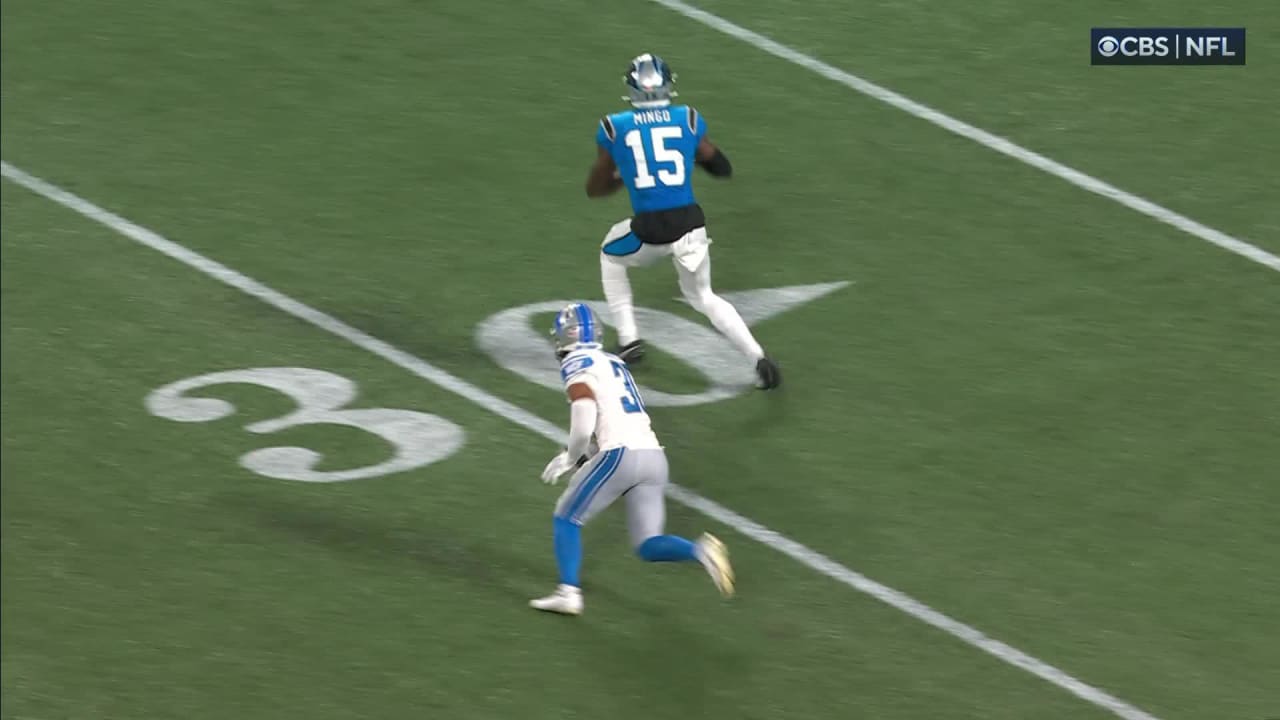 Carolina Panthers Quarterback Bryce Young's First Pass Of Game Hits ...