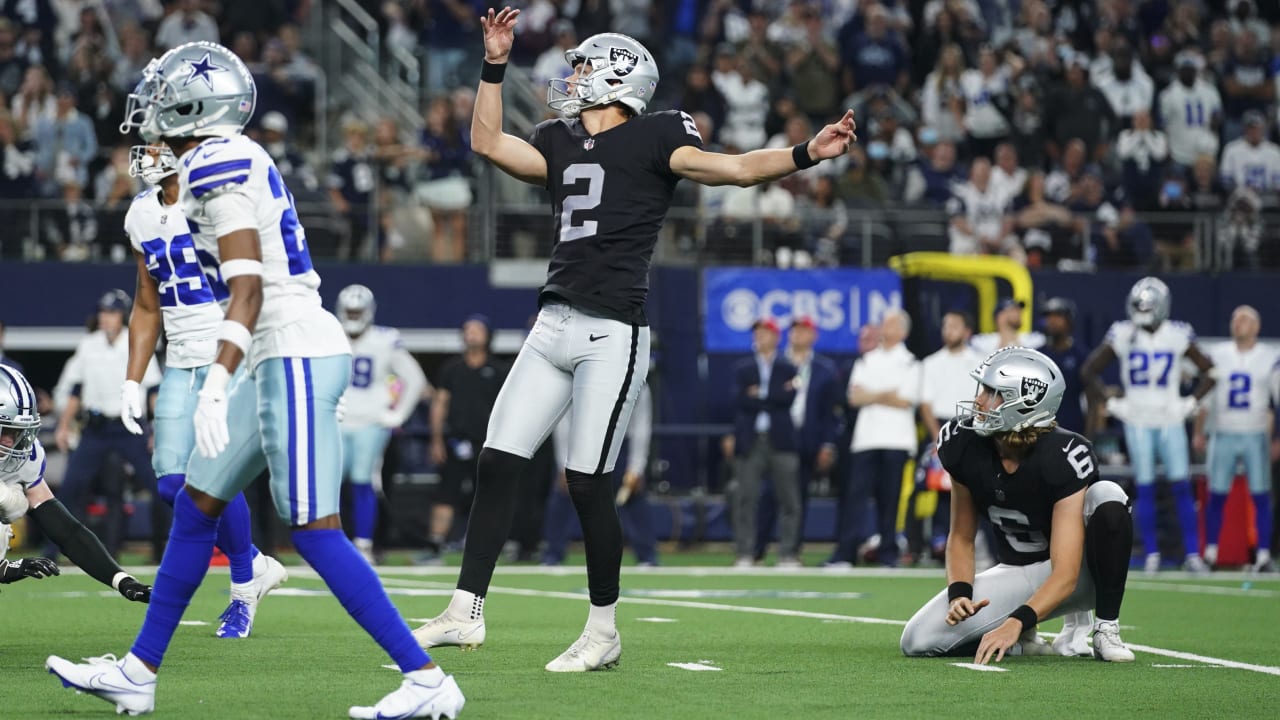 Raiders News: NFL.com names Daniel Carlson potential first-time pro bowler  - Silver And Black Pride