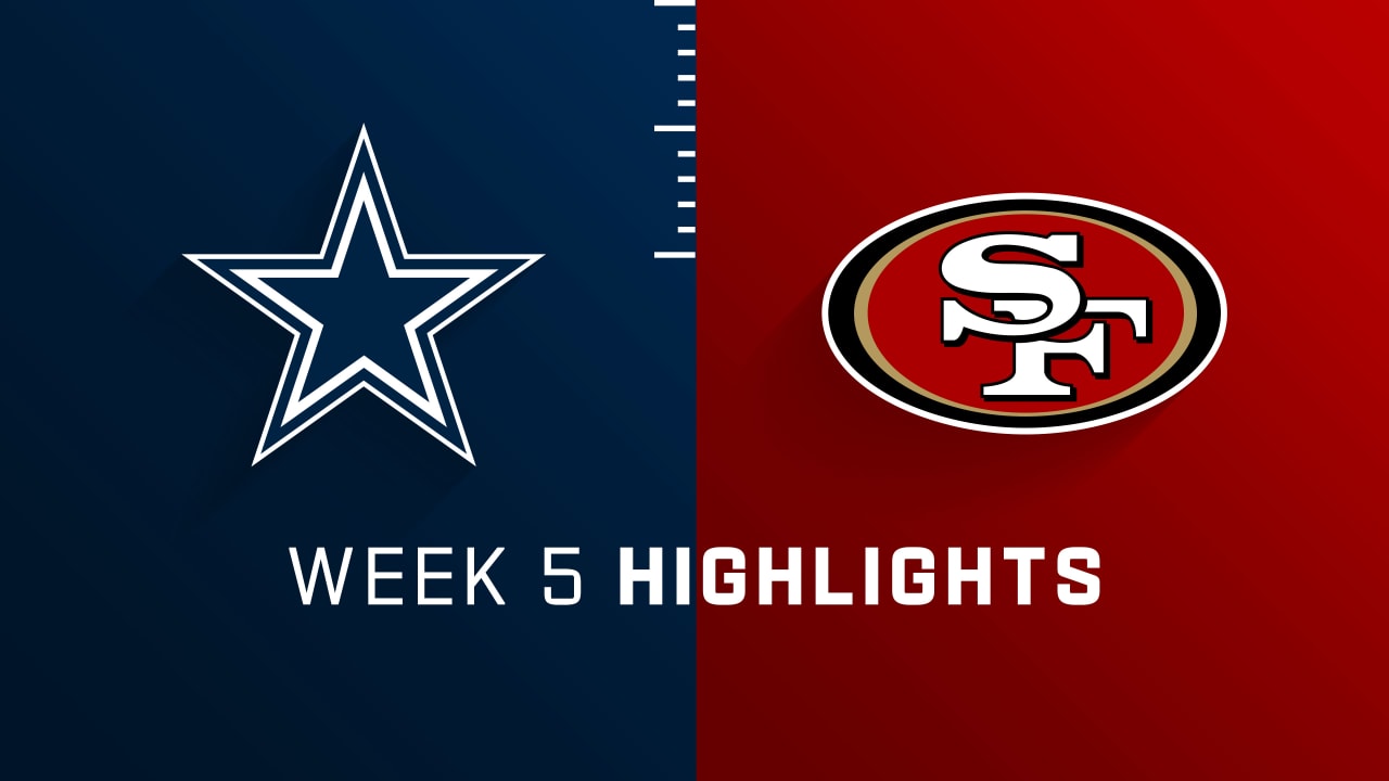 49ers vs Cowboys Highlights