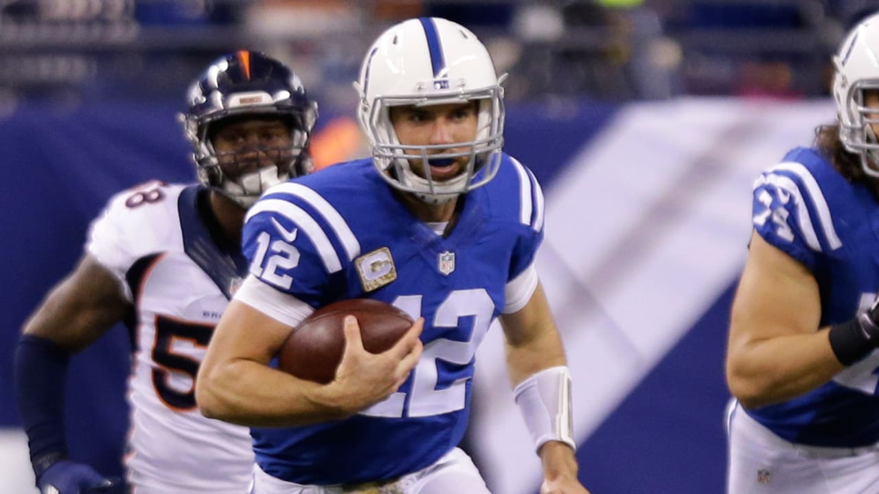 Andrew Luck's two touchdown passes lead Colts over Peyton Manning, Broncos  - Washington Times