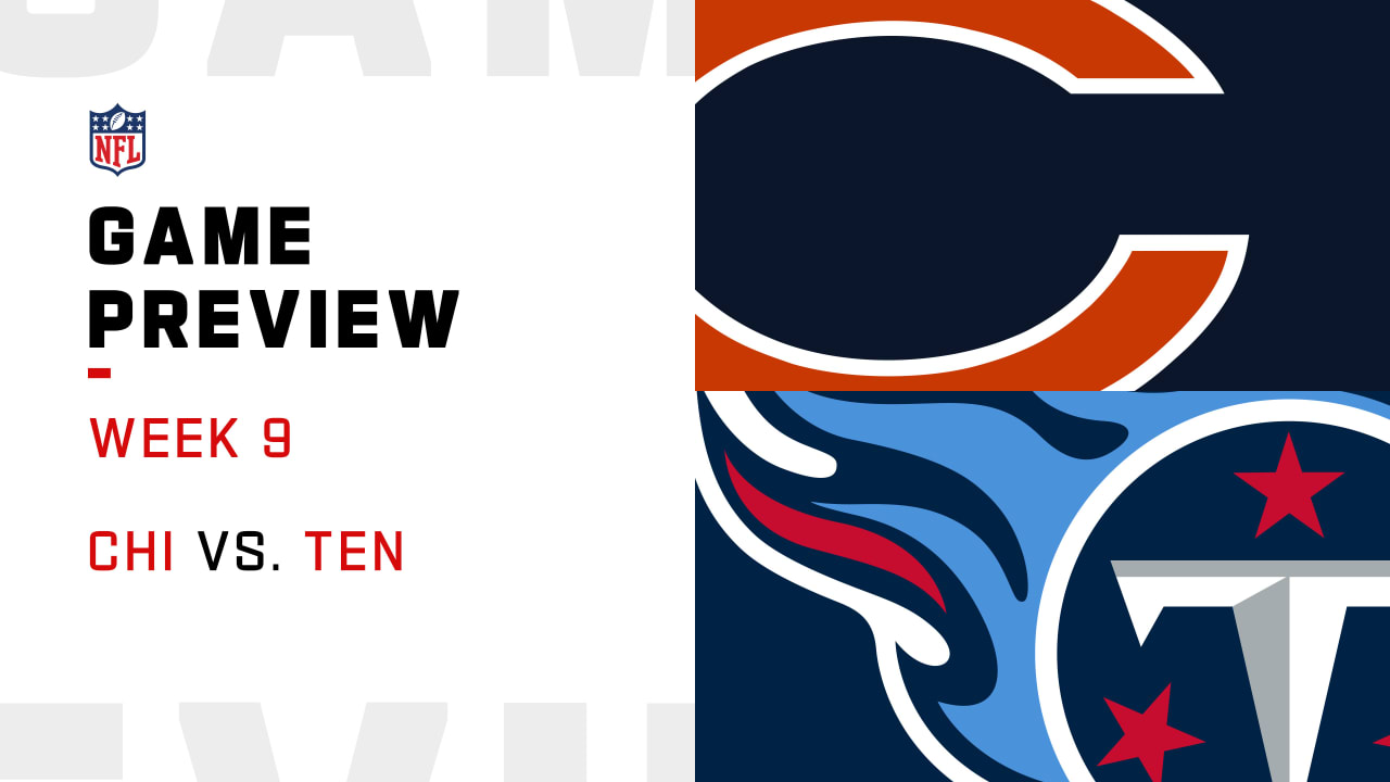 Week 9 NFL game preview: Chicago Bears vs. Tennessee Titans - Windy City  Gridiron