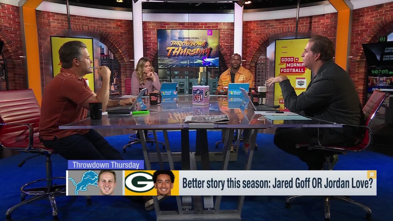 Better story this season: Jared Goff or Jordan Love? 'GMFB'